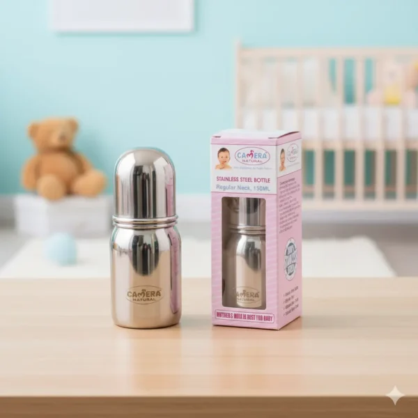 STEEL FEEDING BOTTLE-BPA FREE