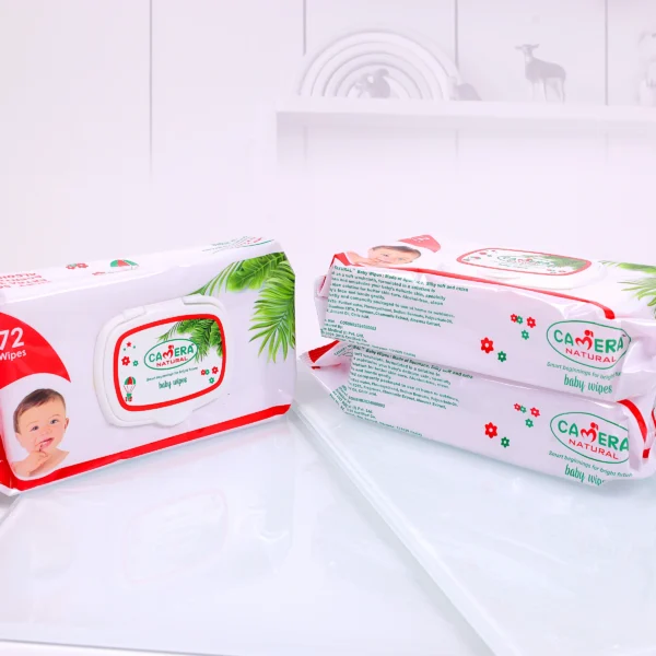 Camera Baby Wipes- 72 (PACK OF 3 PKT)
