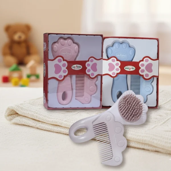 Baby Comb & Brush Set BPA-Free(Gift Pack)